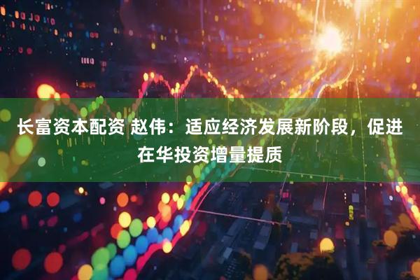 长富资本配资 赵伟：适应经济发展新阶段，促进在华投资增量提质