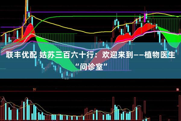 联丰优配 姑苏三百六十行：欢迎来到——植物医生“问诊室”